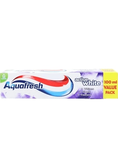 Aquafresh Active White Aktif Beyazlatıcı Diş Macunu 100 Ml