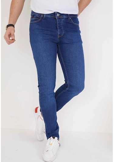 Viking's Jeans Standart Fit Erkek Kot Pantolon Lacivert