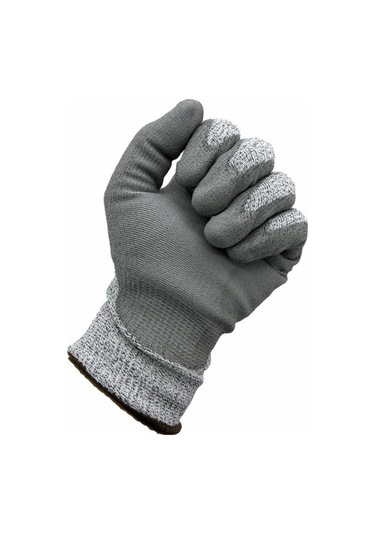 12 Adet Kesilmez L-xxl Eldiven Koruyucu İş Eldiveni Gri