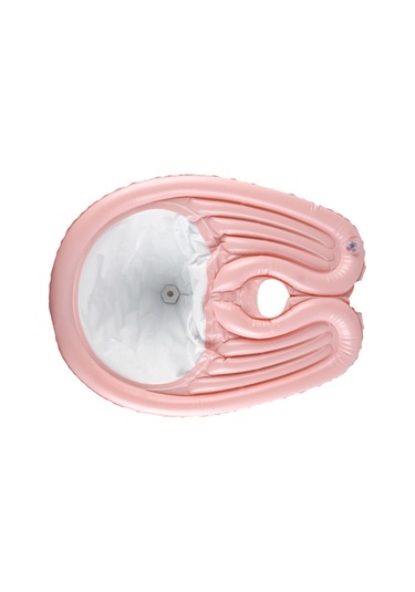 Vkemall Pembe Pvc Şampuan Leğeni, 60x47cm Boyut, Taşınabilir Ve Hafif Tasarım Düz