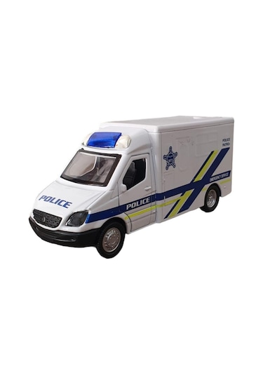 Sesli Işıklı Çek Bırak Polis Set - Fy5058sabc-12d