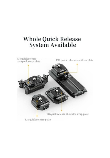 Falcam F38 DJI Stabilizer Quick Release Kit (DJI RS2/RSC2, RS3/RS3 Pro)