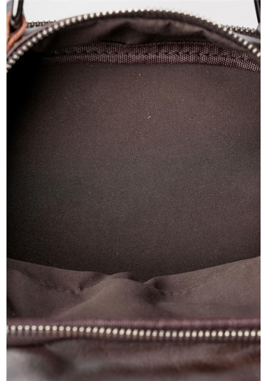 Ççs 31601 Hakiki Deri Askılı Çanta Kahve