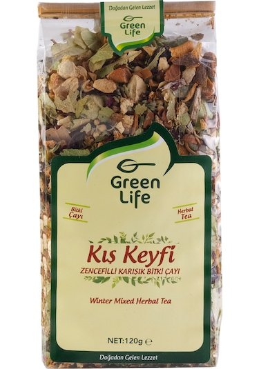 Green Life Kış Keyfi Zencefilli Karışık Bitki Çayı 120 G