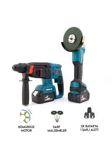 Dawreek İkili Set MK(Ş. Hilti+Ş. Spral)