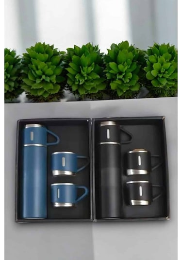 Northcity 500 Ml Taşınabilir Basınçlı Termos Seti - 8 Saat Sıcak/soğuk, Paslanmaz Çelik