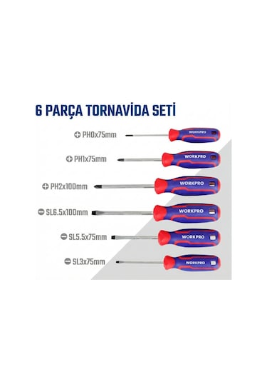 Workpro Wp200551 21 Parça Cr-v Duvar Askı Aparatlı Profesyonel M