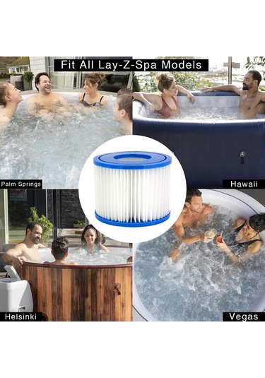 Bestway İçin Filtre Vı, Jakuzi Filtresi, Paris İçin Havuz Filtresi, 2 Filtre