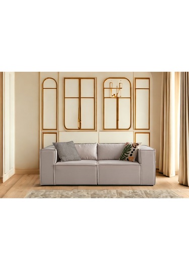 Nova 2 Modül Modüler Koltuk & Kanepe Takımı Kırık Beyaz