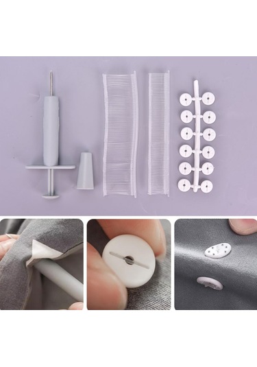 Nevresim Sabitleme Seti Çok Renkli