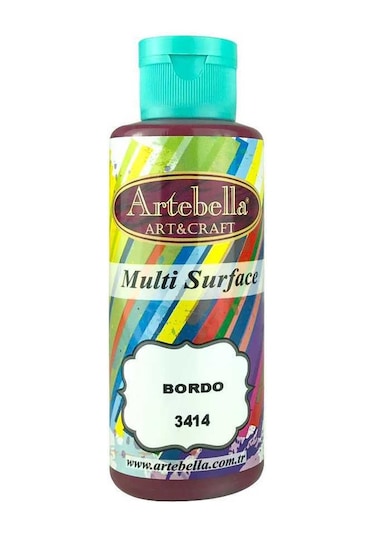 3414130 Artebella Multı Surface Boya 130Cc Bordo
