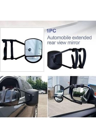 Xianwen Çeki Aynası Ayarlanabilir Çift Uzatma Aynaları Uzun