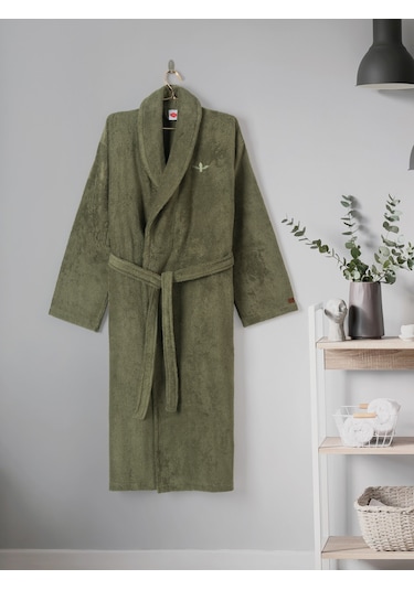Cotton Box Wellness Bornoz Forest Yeşil S/m Yeşil