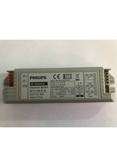 Philips 16w 4p Se Uv-C Lamba 32 CM +Lambayı Yakacak Set Balast+Duy