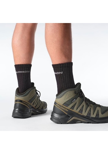 Salomon X-adventure Recon Mid Gore-tex Erkek Outdoor Bot L47814500 Haki