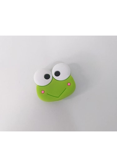 Terlik Süsü Silikon Terlik Sandalet Tokası Kurbağa Aksesuar