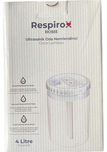 Respirox Home Rh-on01 Gece Lambalı Ultrasonik Oda Nemlendirici