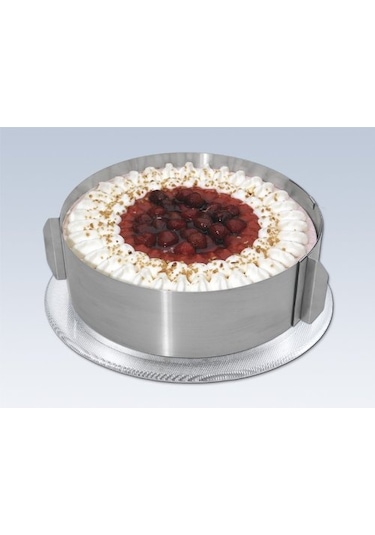 Narkalıp Yuvarlak Ayarlı Kek Kalıb 16-30 CM Derilik 6 CM N01K01 ...