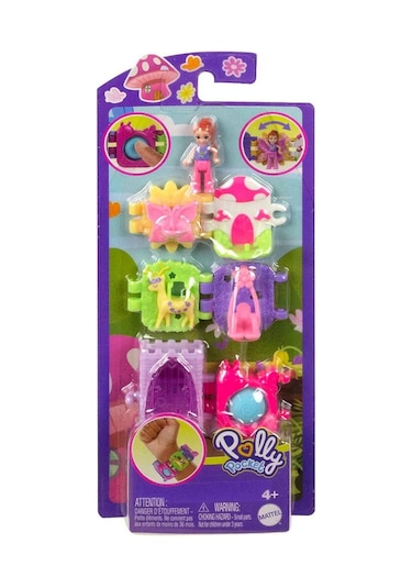 Polly Pocket Bileklik Olabilen Sevimli Oyun Setleri HKV67-HKV69