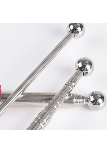 Konesam 130cm Turuncu Genişletilebilir Seramik Duvar Boşluk Testeri - Paslanmaz Çelik Konfor Kolu Denetim Çekiçi