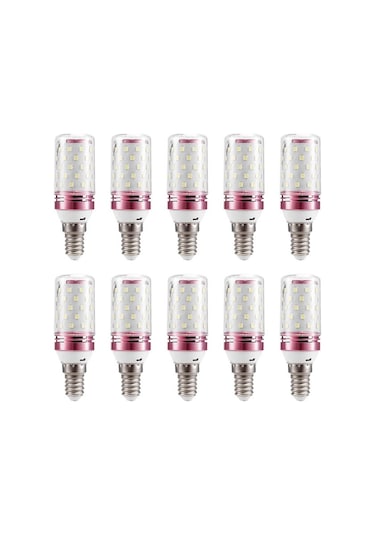Agoodshop 10 Adet E14 Led Mısır Ampulü 12w Halojen Lambaları Değiştirin Küçük Vidalı Akıllı Enerji Ver
