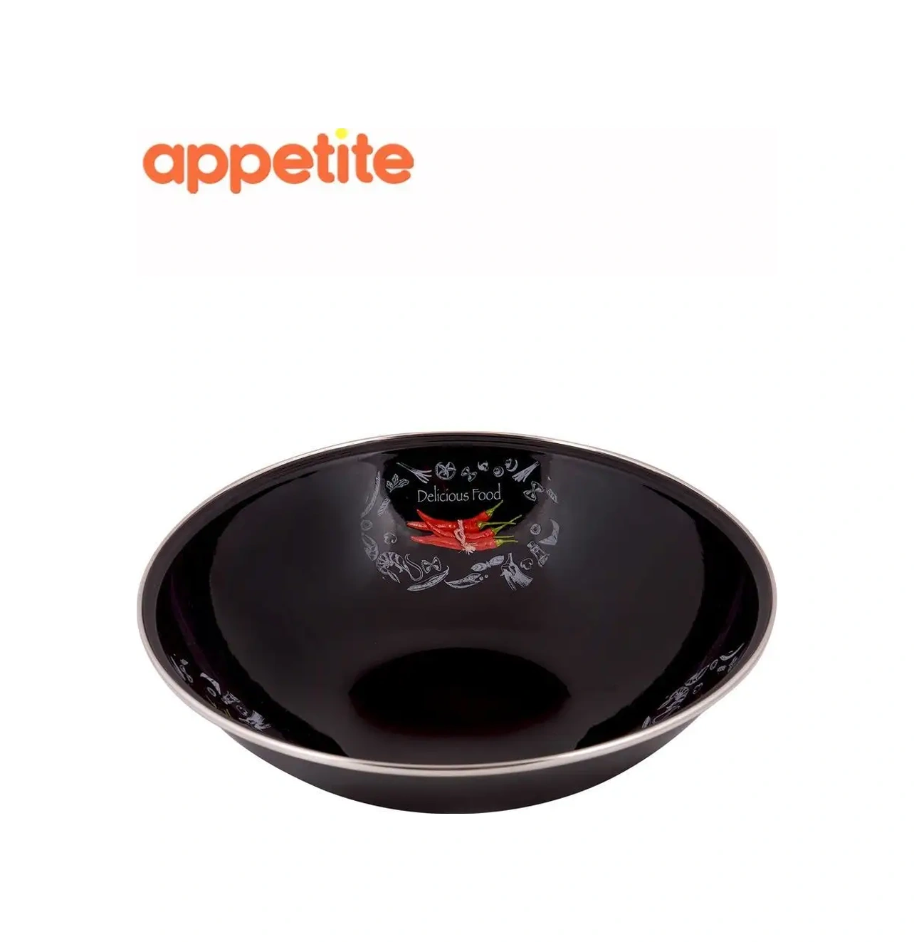 Appetite Chilli 3,5l Emaye Mutfak Kase / Salata Kasesi 141500561