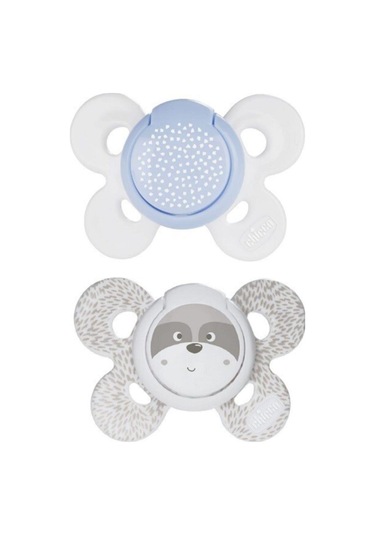 Chicco Physio Comfort Silikon Emzik 0-6 Ay Erkek 2Li