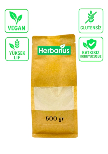 Herbarius Karnıyarık Otu Tozu 500 Gr Psyllium Husk Powder