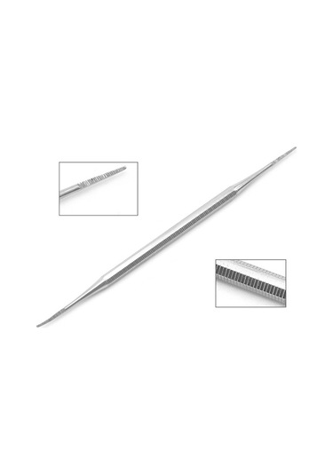 Qingmipy "çift Uçlu Tırnak Törpüsü - Batık Tırnak Temizleme Aleti, Paslanmaz Çelik Profesyonel Set"