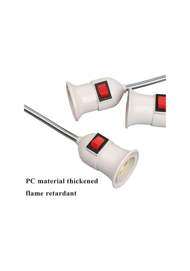 Lamba Tabanı Esnek Viraj Mobil Test Işık Soketi Lamba Adaptörü