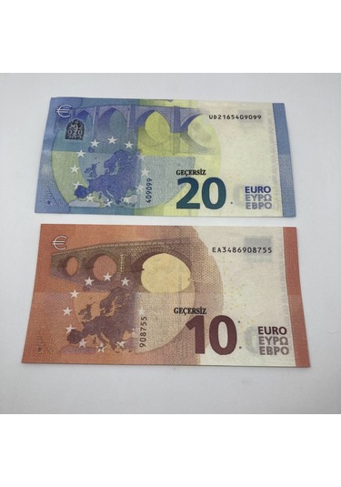 Aykar 200 Adet Geçersiz 10 Ve 20 Euro Para Dizi Film Tiktok ...