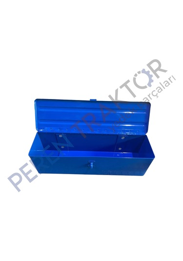 Peren Traktör D3nn17005b - Büyük Mavi Metal Takım Kutusu Kilitsiz