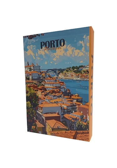2026-771 Porto Dekoratif Kitap Kutusu