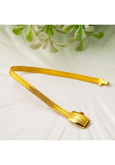 Bilezikci Trabzon Hasır 22 Ayar Altın Bileklik Sarı Sarı Altın