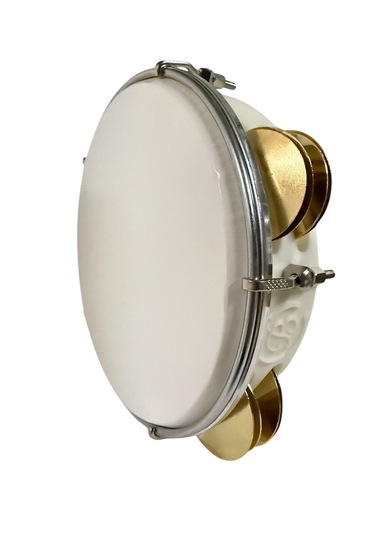 Fasıl Tefi Profesyonel Carbon Beyaz Renk Kasnak Beyaz Film