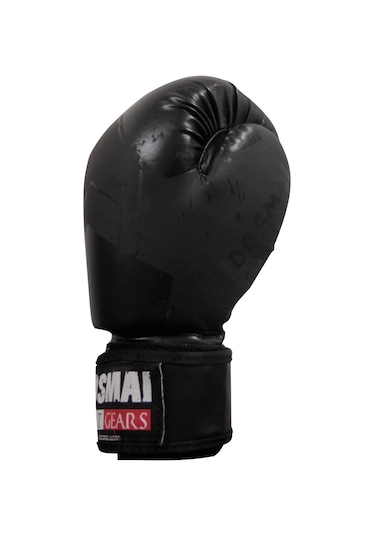 Dosmai Lykia Boks Eldiveni Boks Dişlik Boks Bandaj Set Siyah 12oz Siyah