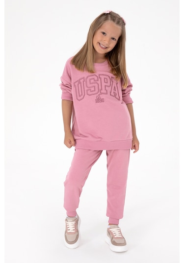 U.s. Polo Assn. Kız Çocuk Gül Kurusu Pijama Takım 50318951-vr026 Gul Kurusu U.s. Polo Assn. Kız Çocuk Gül Kurusu Pijama Takım 50318951-vr026 Gul Kurusu