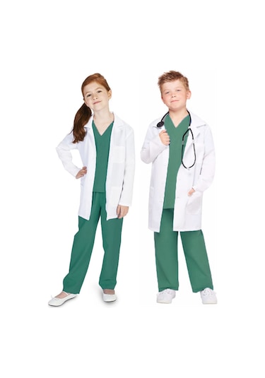 Çocuk Doktor Önlüğü 3-4 Yaş 1-12 Yaş