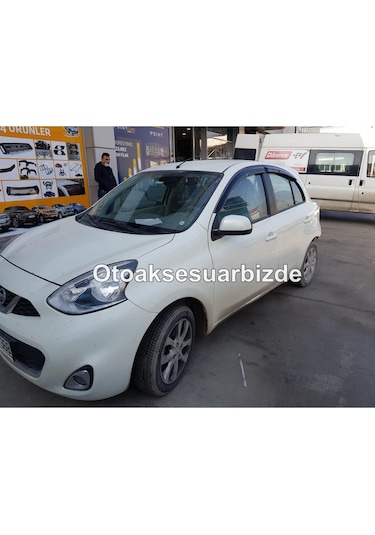 Nissan Micra Mügen Cam Rüzgarlığı 2011-2018 Arası 4 Lü Set N11.16197