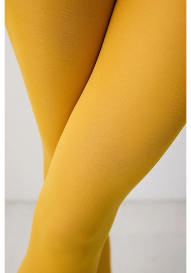 Penti Mıcro40 113 Safran Parlak İnce Külotlu Çorap Safran