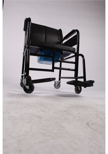 Medikaltec Siyah Ev Tipi Tekerlekli Sandalye