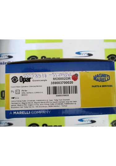 55558918 Debriyaj Rulmanı Hidrolik 1,6 Linea-G.Punto-Alfa 159 MMARELLİ