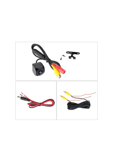 Yaozixa Araba Geri Görüş Kamerası - Ip68 Su Geçirmez, 170 Derece Açı, 15m Gece Görüşü, 500 Tvl, 1280x720 Piksel, Android Dvd Ve Tft Monitör Uyumlu