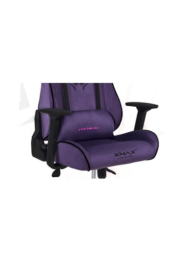Rio Plus Balerion Terletmez Kadife Kumaş Mor Gaming Oyuncu Koltuğu -7 Mor