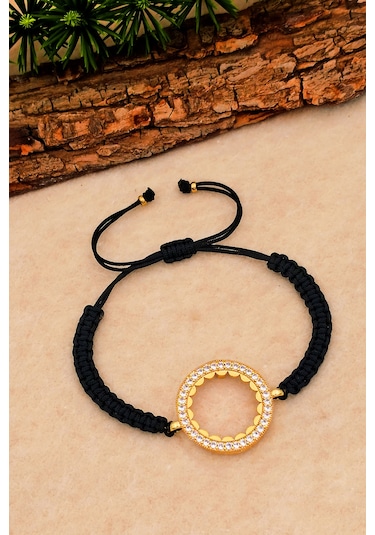 Yarım Altın İçin Bileklik Kadın Yarım Altın Takılan Bileklik Modeli Bt069 Sarı