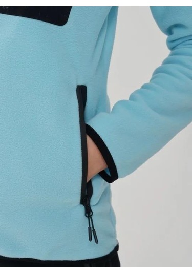 Exuma Kadın Tam Fermuarlı Polar 2322003-484-turquaze