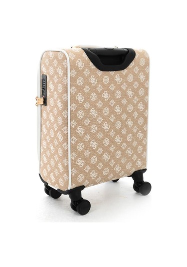 Kadın Beyza 4g Ve Peony Logolu Valiz - Beyaz Beyaz