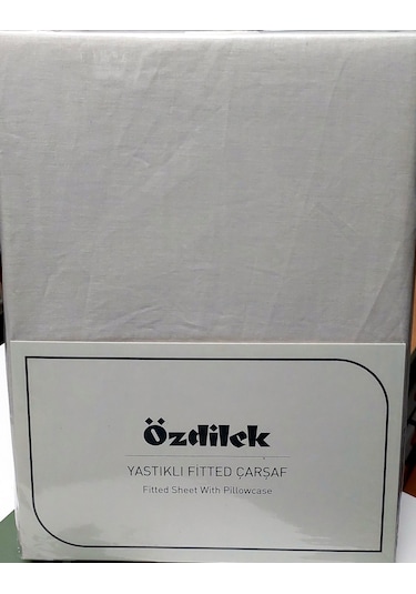 Özdilek Colourist Fitted Tek Kişilik Çarşaf Seti 100x200 -vanilya Krem
