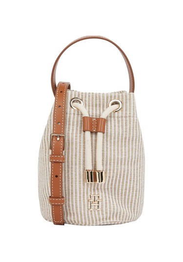 Th Premıum Beach Le Bucket Kadın Bej Çanta - Aw0aw17215 Bej