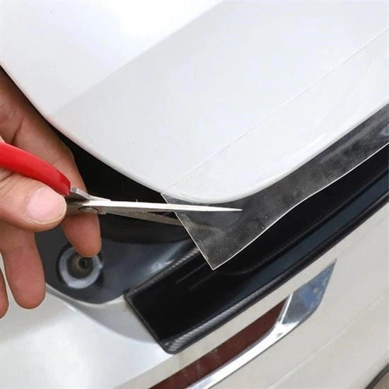 Şeffaf Su Geçirmeyen Dayanıklı Kolay Yapışan Çizilmeye Dayanıklı Oto Darbe Koruyucu Bant 10
